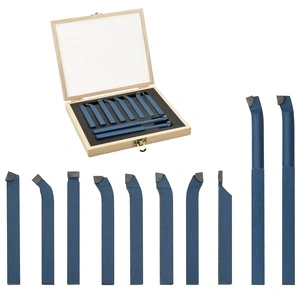 Комплект карбидни стругарски длета, 11 бр, 16x16 мм, P30