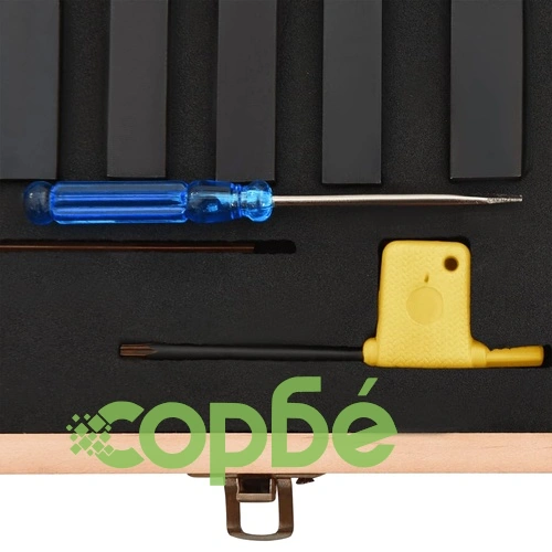 Комплект индексируеми стругарски длета, 12 бр, 12x12 мм, 80 мм ➤ топ цена ➤ sorbe.bg