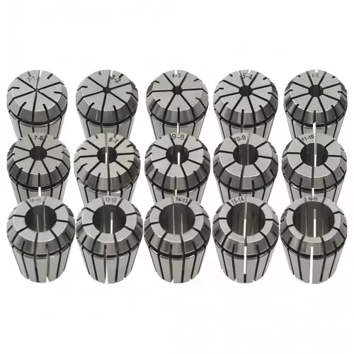 Комплект 15 бр цанги за струг ER25 ➤ топ цена ➤ sorbe.bg