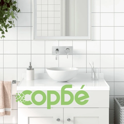 Керамична мивка за баня, матово бяла, кръгла ➤ топ цена ➤ sorbe.bg