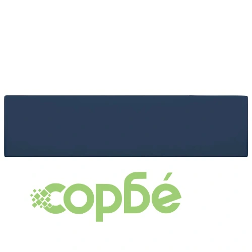 Мивка за баня с преливник, керамична, тъмносиня ➤ топ цена ➤ sorbe.bg