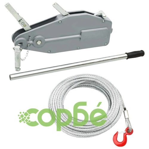 Тирфор със стоманено въже 800 кг ➤ топ цена ➤ sorbe.bg