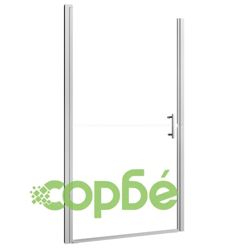 Врата за душ, матирано закалено стъкло, 91x195 см ➤ топ цена ➤ sorbe.bg