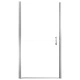 Врата за душ, матирано закалено стъкло, 100x178 см