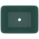Луксозна мивка, матово тъмнозелена, 41x30x12 см, керамика