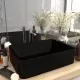 Луксозна мивка, матово черна, 41x30x12 см, керамика