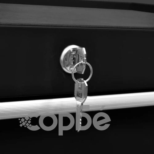 Количка за инструменти с 5 чекмеджета, черна ➤ топ цена ➤ sorbe.bg