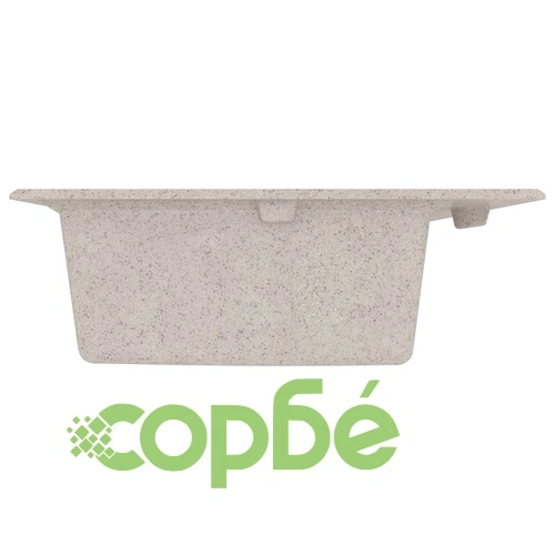 Кухненска мивка Бежово 79 x 50 x 31 см Гранит ➤ топ цена ➤ sorbe.bg