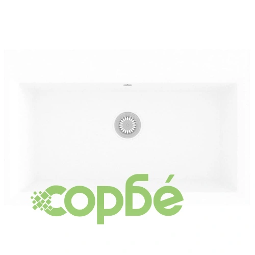 Кухненска мивка Бяло 79 x 50 x 31 см Гранит ➤ топ цена ➤ sorbe.bg