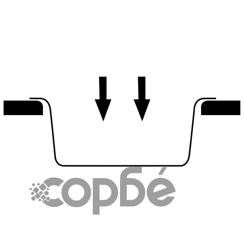 Кухненска мивка с преливник, овал, бяла, гранит ➤ топ цена ➤ sorbe.bg