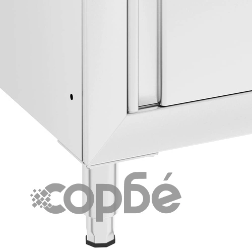 Търговски кухненски шкаф с отцедник, неръждаема стомана ➤ топ цена ➤ sorbe.bg