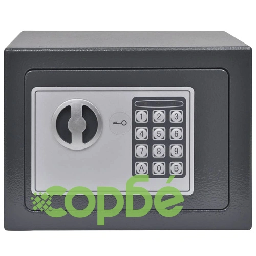 Електронен дигитален сейф 23x17x17 см ➤ топ цена ➤ sorbe.bg