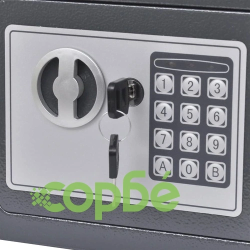 Електронен дигитален сейф 23x17x17 см ➤ топ цена ➤ sorbe.bg