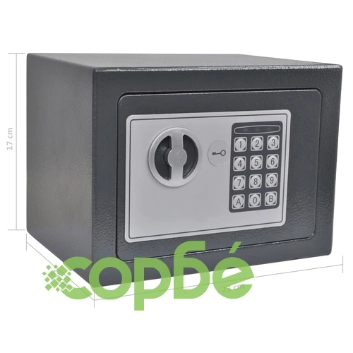 Електронен дигитален сейф 23x17x17 см ➤ топ цена ➤ sorbe.bg