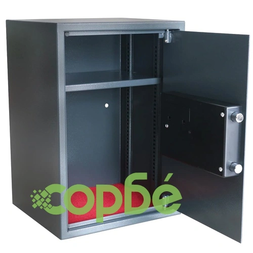 Електронен цифров сейф с рафт 35x31x50 см ➤ топ цена ➤ sorbe.bg