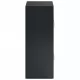 Цифров сейф с двойна врата, тъмносив, 35x31x80 см