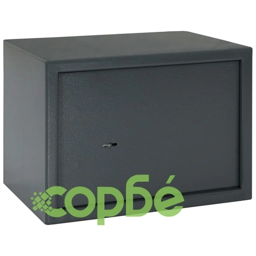Механичен сейф, тъмносив, 35x25x25 см, стомана  ➤ топ цена ➤ sorbe.bg