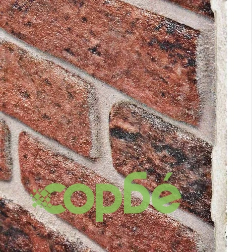 3D стенни панели с дизайн на тъмнокафяви тухли 10 бр EPS ➤ топ цена ➤ sorbe.bg