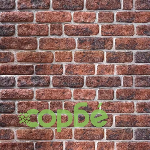 3D стенни панели с дизайн на тъмнокафяви тухли 10 бр EPS ➤ топ цена ➤ sorbe.bg