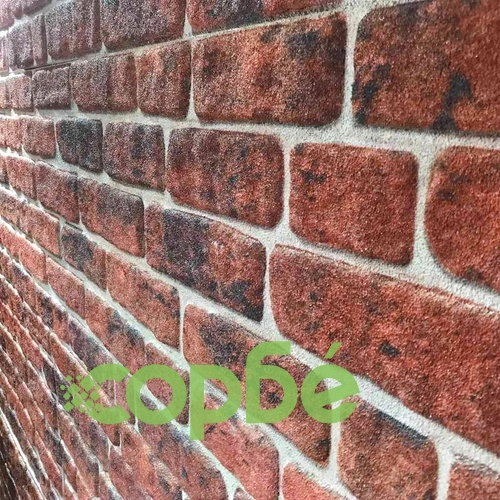 3D стенни панели с дизайн на тъмнокафяви тухли 10 бр EPS ➤ топ цена ➤ sorbe.bg