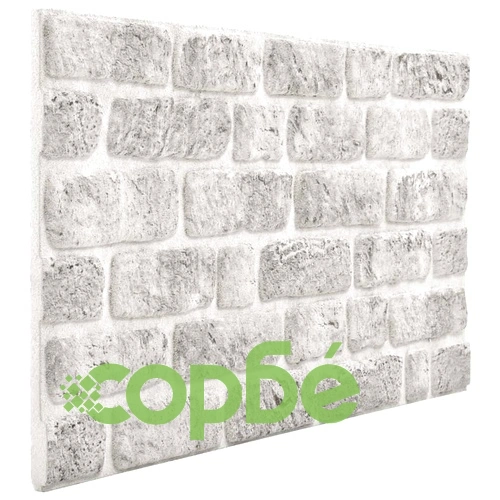 3D стенни панели, тухлен дизайн, светлосиви, 10 бр, EPS ➤ топ цена ➤ sorbe.bg
