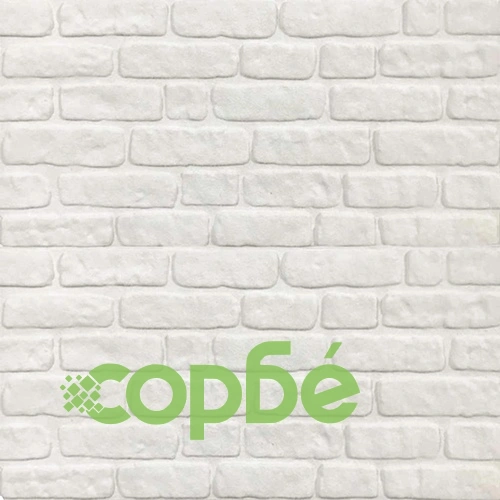 3D стенни панели, тухлен дизайн, бели, 10 бр, EPS ➤ топ цена ➤ sorbe.bg