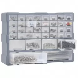 Шкаф органайзер с 40 чекмеджета, 52x16x37,5 см
