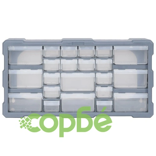 Шкаф органайзер с 22 чекмеджета, 49x16x25,5 см ➤ топ цена ➤ sorbe.bg