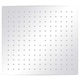 Rainshower душ пита, инокс 304, 30x30 cм, квадратна