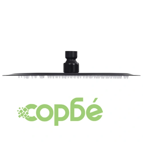 Rainshower душ пита, инокс, 25 см, кръгла, черна ➤ топ цена ➤ sorbe.bg