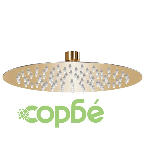 Rainshower душ пита, инокс, 20 см, кръгла, златиста ➤ топ цена ➤ sorbe.bg