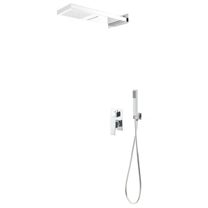 Душ система, неръждаема стомана 201, сребриста