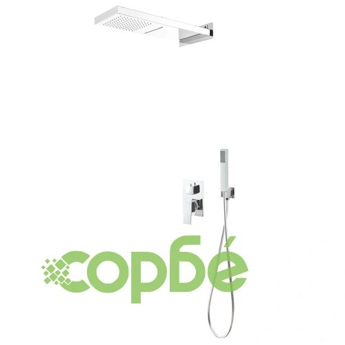 Душ система, неръждаема стомана 201, сребриста ➤ топ цена ➤ sorbe.bg