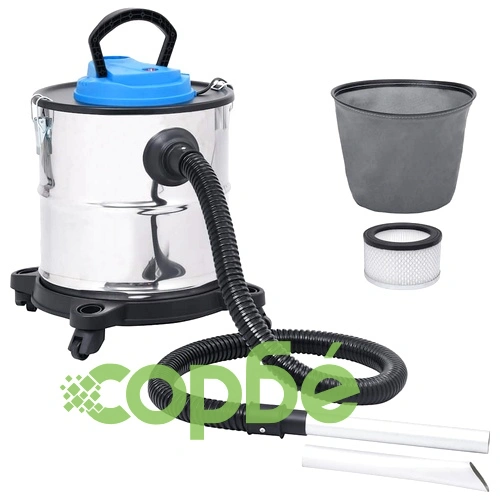 Прахосмукачка за пепел с HEPA филтър, 1200 W, 20 л, инокс ➤ топ цена ➤ sorbe.bg