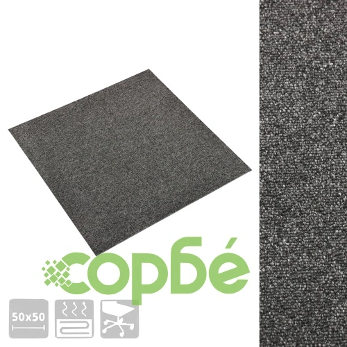 Килимни плочки за под, 20 бр, 5 м², 50x50 см, антрацит ➤ топ цена ➤ sorbe.bg