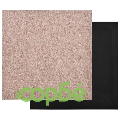 Килимни плочки за под, 20 бр, 5 м², 50x50 см, бежови ➤ топ цена ➤ sorbe.bg