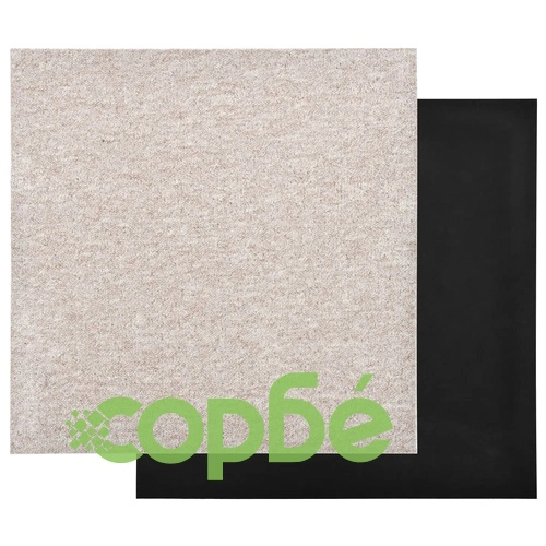 Килимни плочки за под, 20 бр, 5 м², 50x50 см, светлобежови ➤ топ цена ➤ sorbe.bg