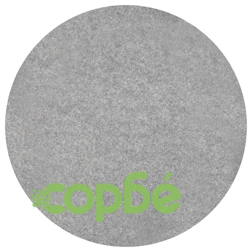 Изкуствена трева с шипове, диаметър 95 см, сива, кръгла ➤ топ цена ➤ sorbe.bg