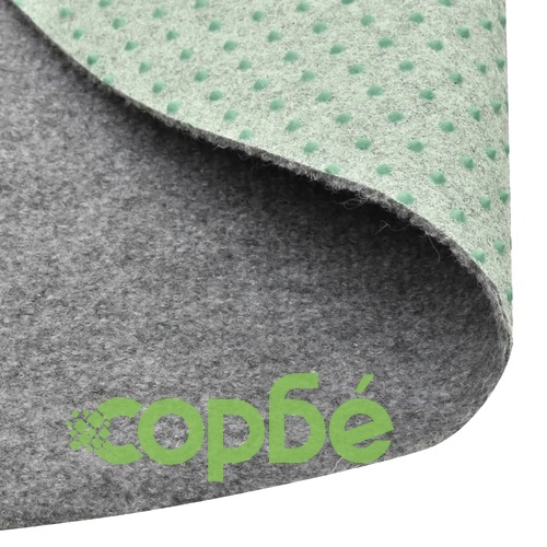 Изкуствена трева с шипове, диаметър 95 см, сива, кръгла ➤ топ цена ➤ sorbe.bg