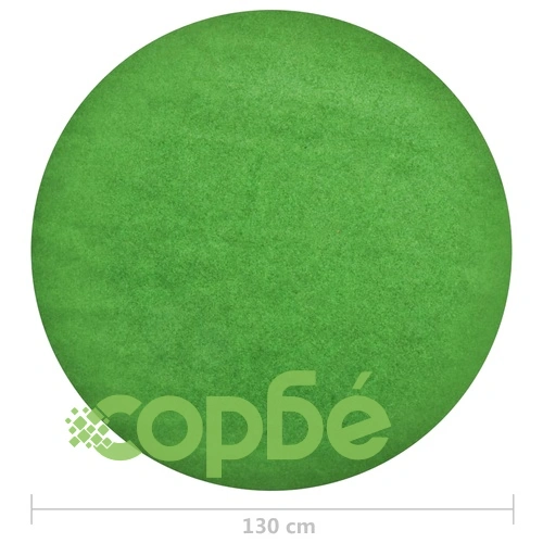 Изкуствена трева с шипове, диаметър 130 см, зелена, кръгла ➤ топ цена ➤ sorbe.bg