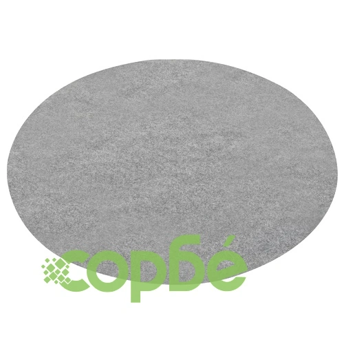 Изкуствена трева с шипове, диаметър 170 см, сива, кръгла ➤ топ цена ➤ sorbe.bg