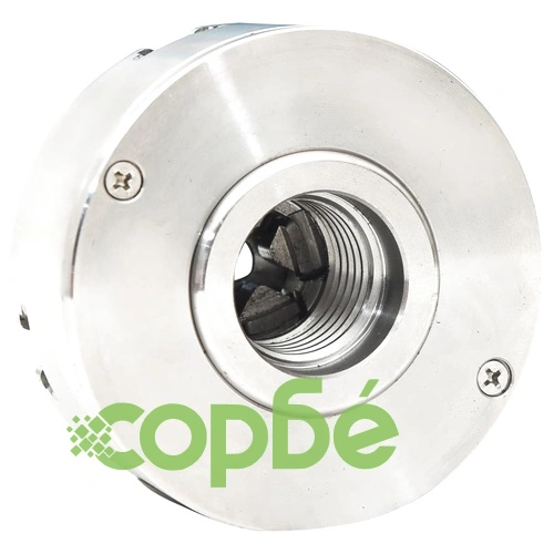 4-челюстен патронник за струг M33 връзка сребрист стомана 96 мм ➤ топ цена ➤ sorbe.bg