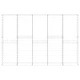 Габионна стена с капаци, поцинкована стомана, 300x30x200 см
