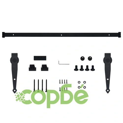 Комплект за мини плъзгаща врата за шкаф, стомана, 152 см ➤ топ цена ➤ sorbe.bg