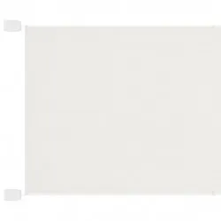 Вертикален сенник, бял, 60x800 см, оксфорд плат