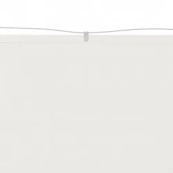 Вертикален сенник, бял, 60x1200 см, оксфорд плат