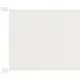 Вертикален сенник, бял, 100x1000 см, оксфорд плат
