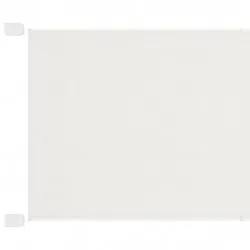 Вертикален сенник, бял, 250x420 см, оксфорд плат