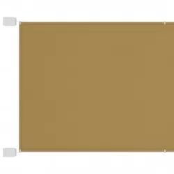Вертикален сенник, бежов, 100x1200 см, оксфорд плат