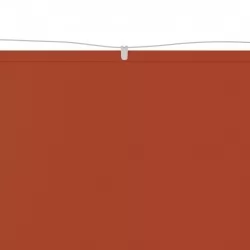 Вертикален сенник, теракота, 180x360 см, оксфорд плат